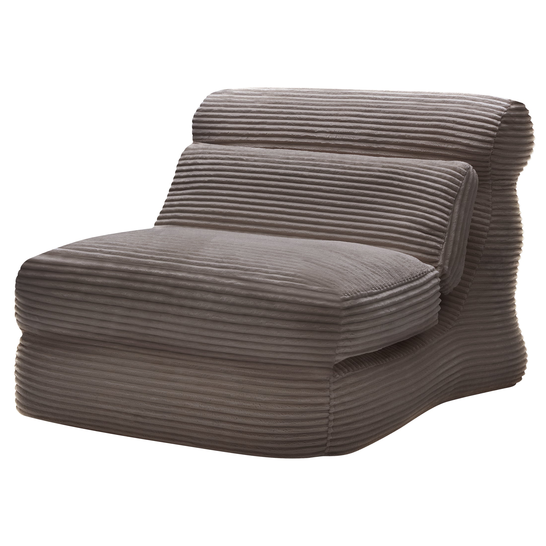 edx Folding Sofa Bed, 3 in 1 Convertible Sofa with Back Support, Portable Folding Chair Bed, Living Room Bedroom Comfortable Floor Sofa Lounge, Single Bed