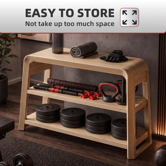 EDX Adjustable Dumbbells Set, 2 Pcs Free Weights Convertible to Barbell, Lightweight Home Gym Equipment for Women and Men