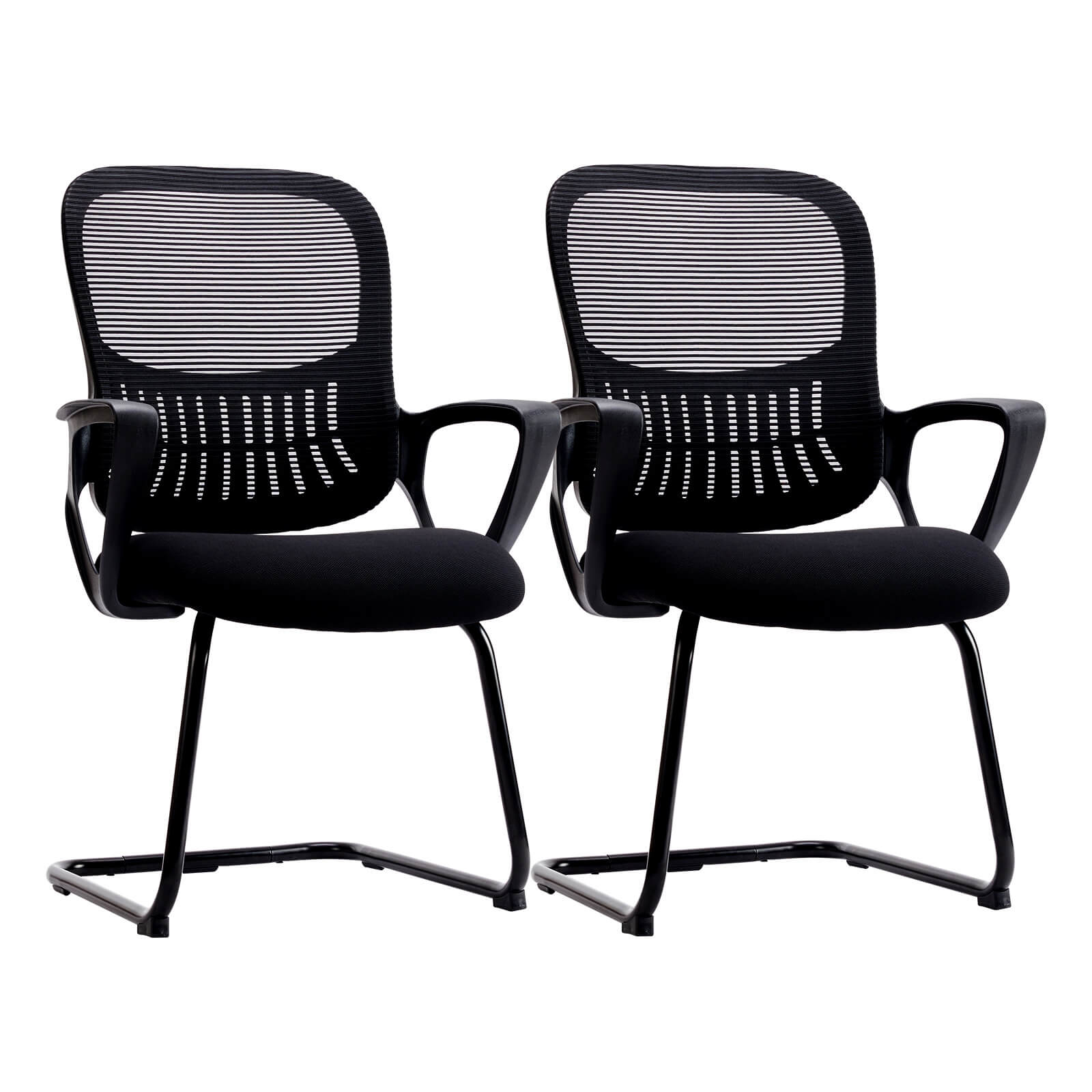 edx Ergonomic office chair - with storage basket, no wheels, breathable back, suitable for office, bedroom, living room.