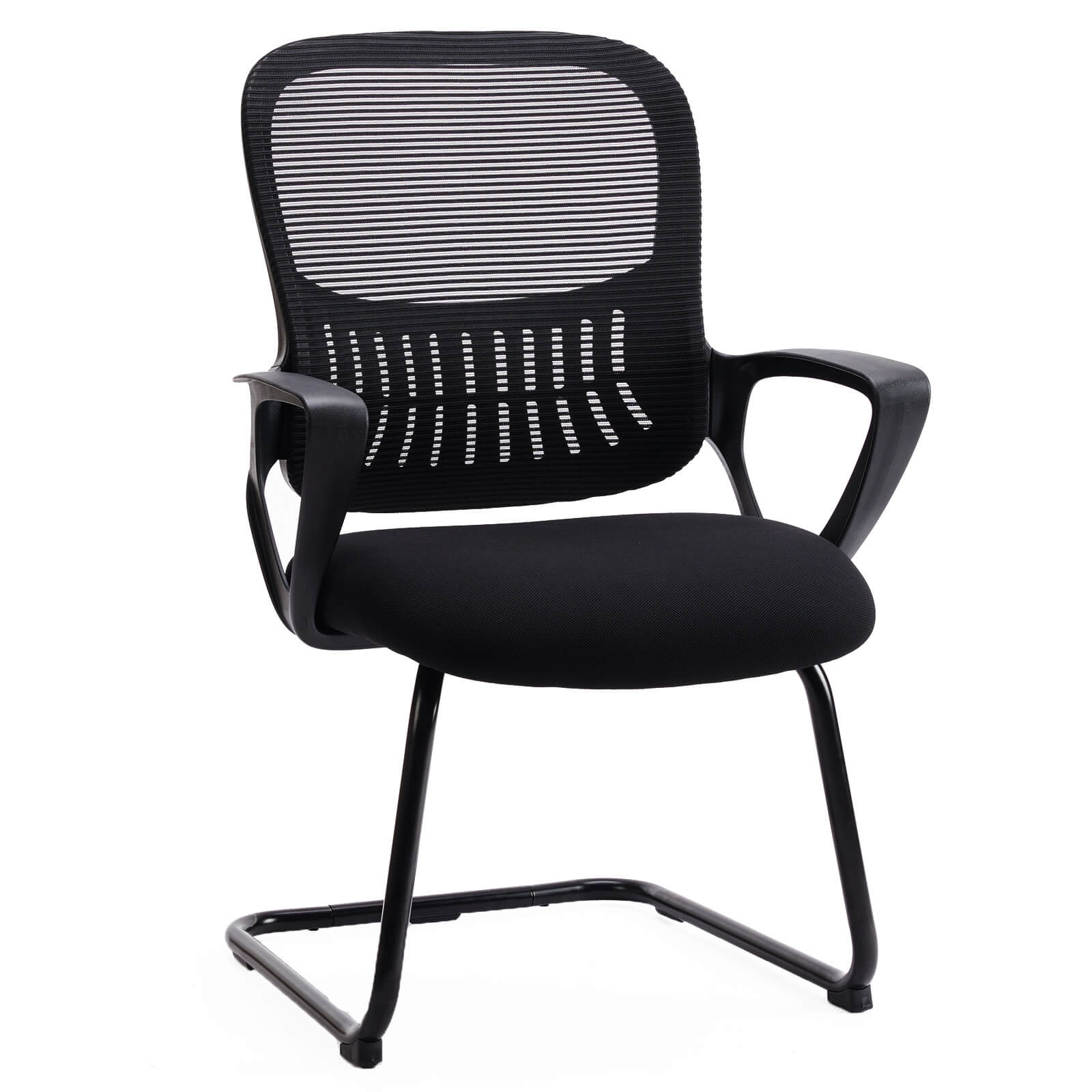 edx Ergonomic office chair - with storage basket, no wheels, breathable back, suitable for office, bedroom, living room.