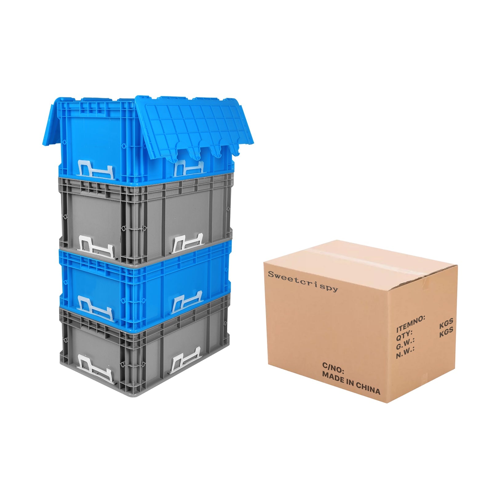 edx Non-metallic Plastic Convenience Storage Containers