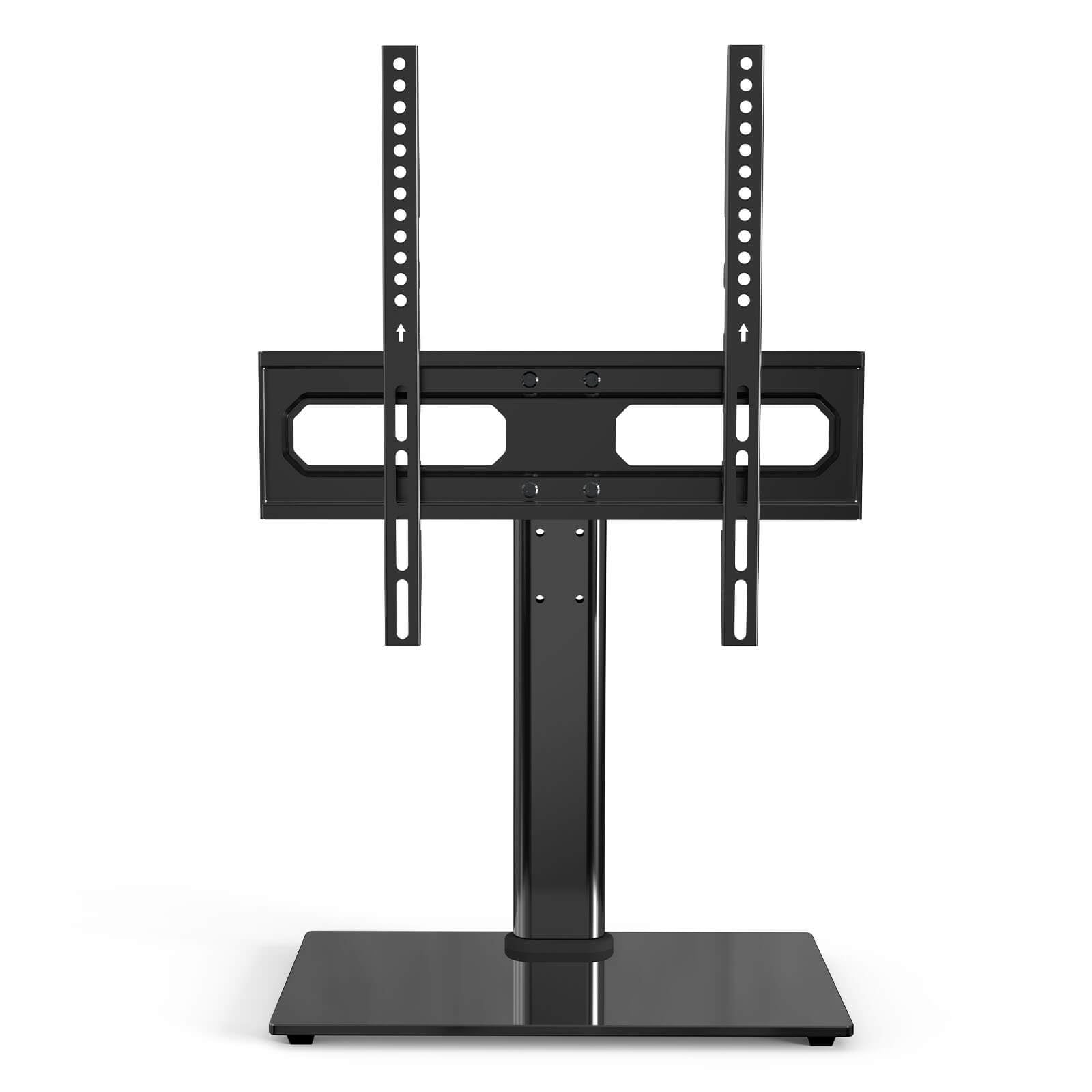 edx Universal Swivel TV Stand, Adjustable Table Top TV Stand Mount for 26a??55 inch TVs, Max VESA 400x400mm???Holds up to 99 lbs