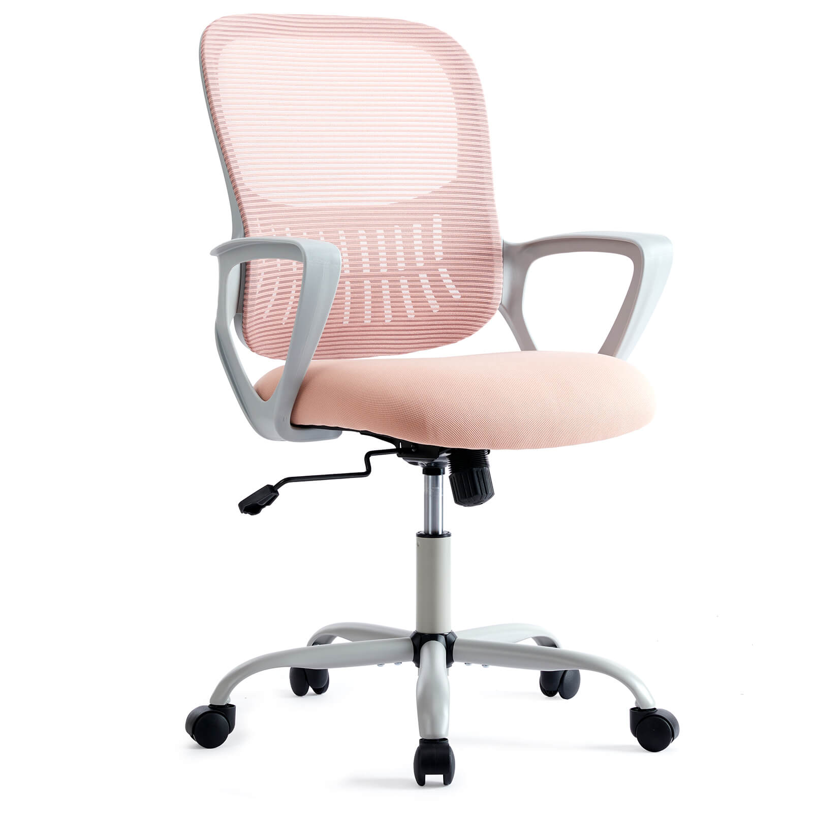 edx Office chair, ergonomic, adjustable height, with lumbar support and armrests, suitable for home, office.