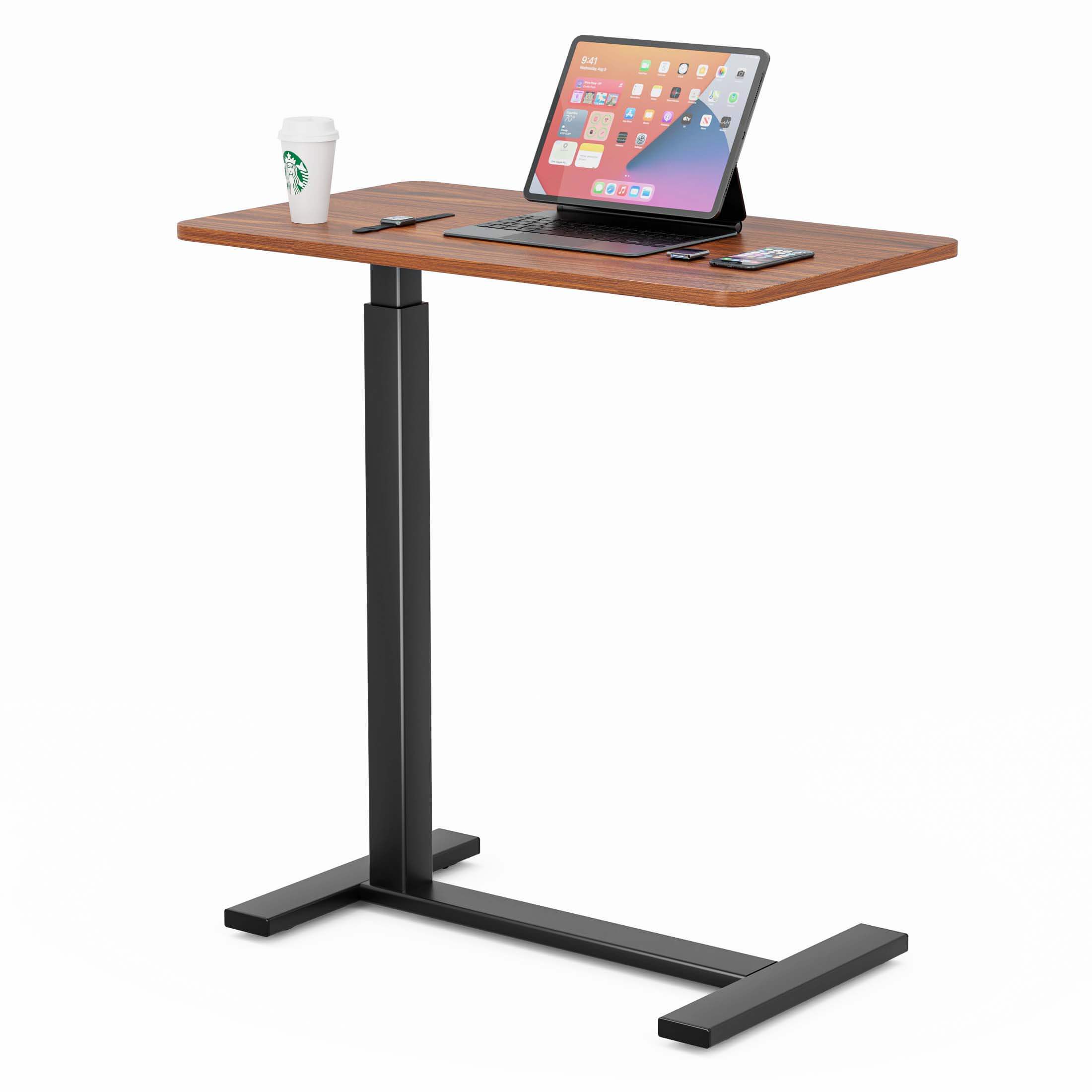 edx Adjustable bedside tables - on wheels, rolling laptop tables, mobile standing desks, hospital and home bed tables