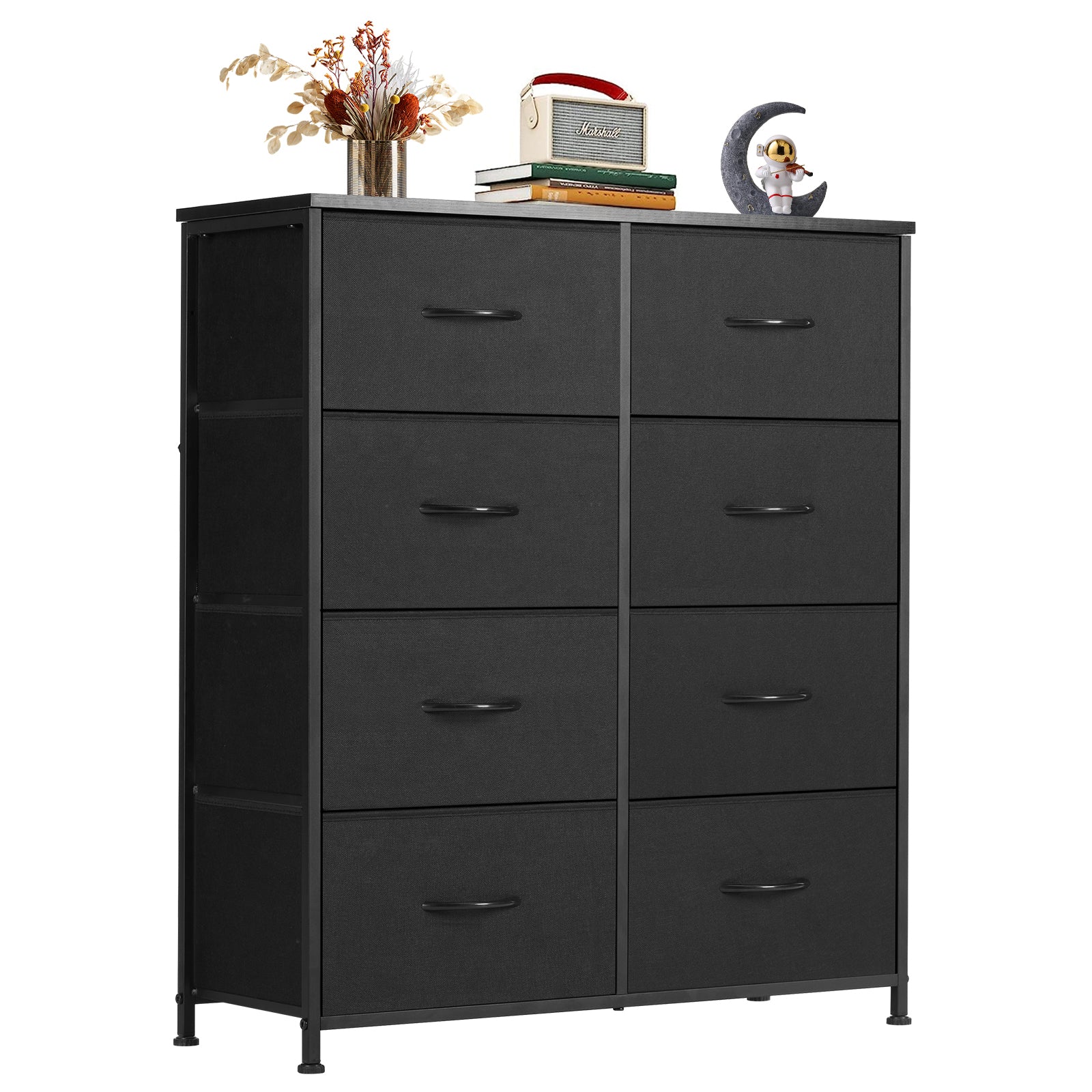 ZUNMOS 8 Drawer Fabric Dresser for Bedroom,Closet, Entryway