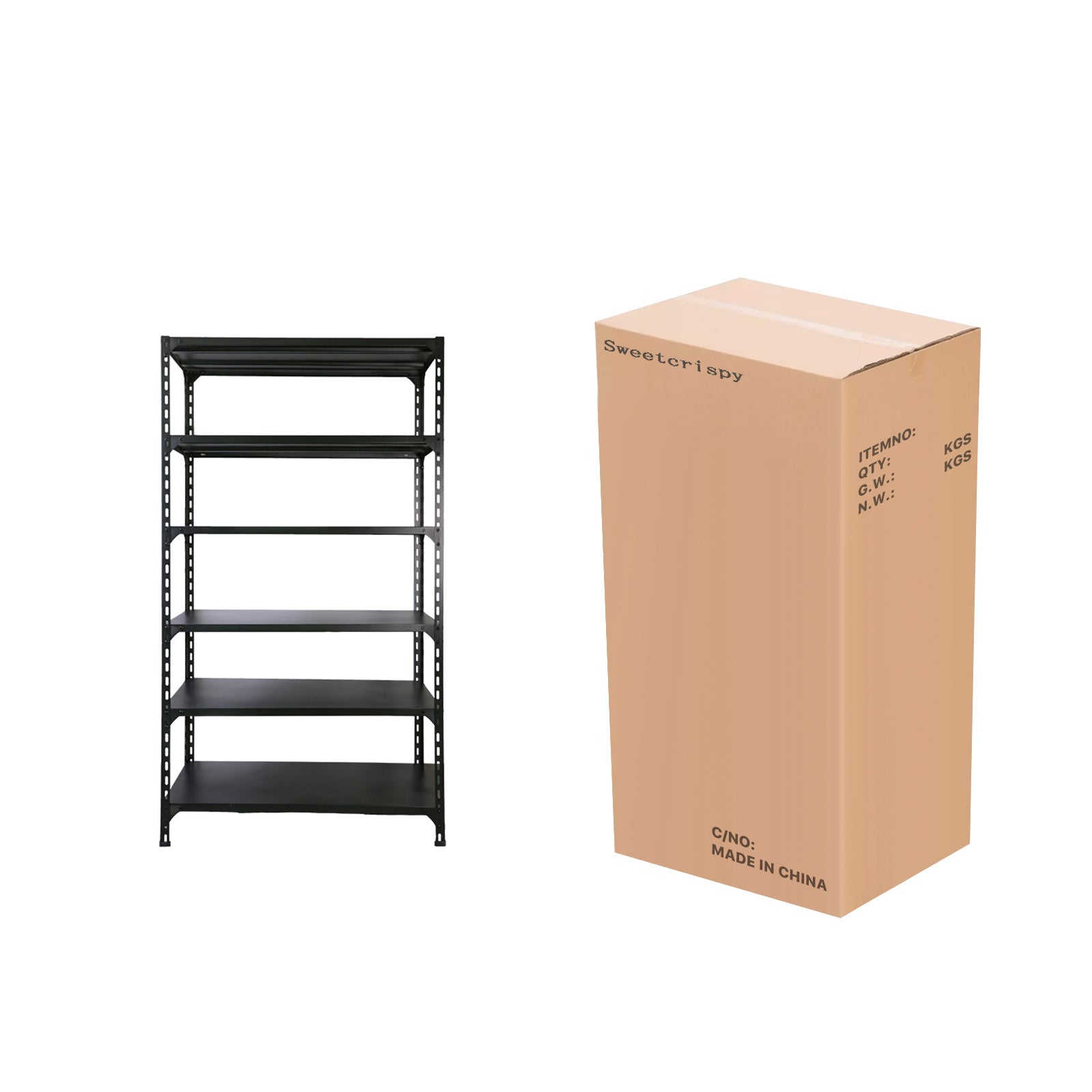 edx Home Assembly Iron Shelf Storage Rack