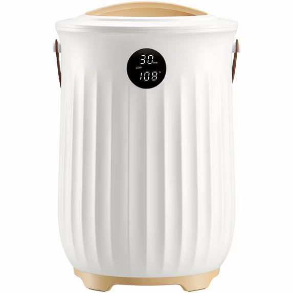 20L Towel Warmer Bucket, 450W Electric Towel Heater with 3 Heat Settings, 8-Hour Timer, Aroma Box, Tip-Over & Overheat Protection,for Home Bathroom