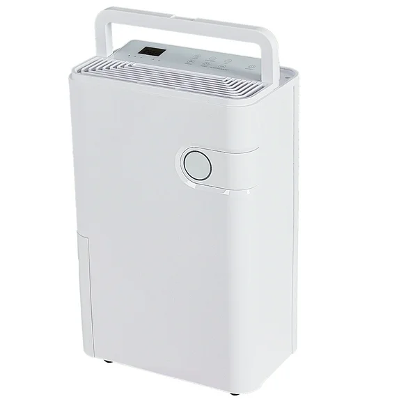 EDX 9 Pint Small Dehumidifier, Silent Mini Dehumidifier, Portable Dehumidifier,for Bathroom, Room, RV House, White