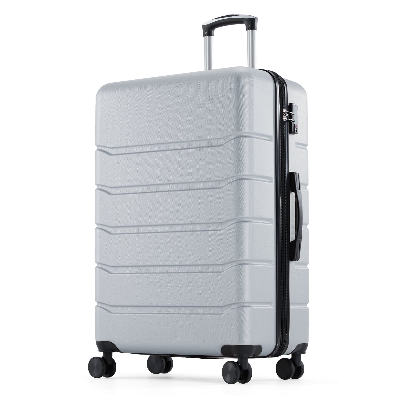edx Hardside Carry on Luggage with Spinner Wheels, Hard Shell ABS Suitcase, Lightweight Expandable Rolling Luggage