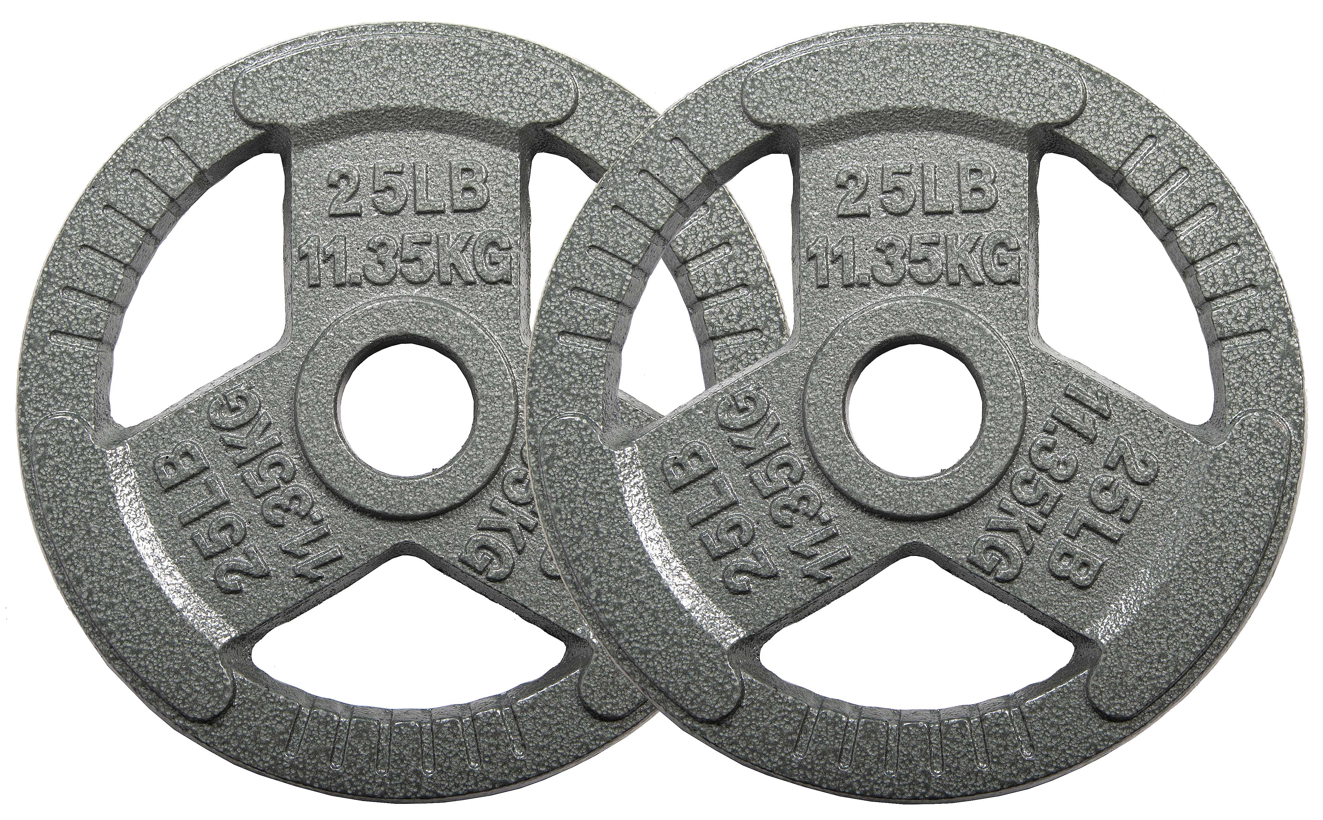 EDX 2-Inch Olympic Cast Iron Weight Plate – Rust-Resistant, Grip-Friendly Design for Powerlifting, CrossFit, and Home Gym Training