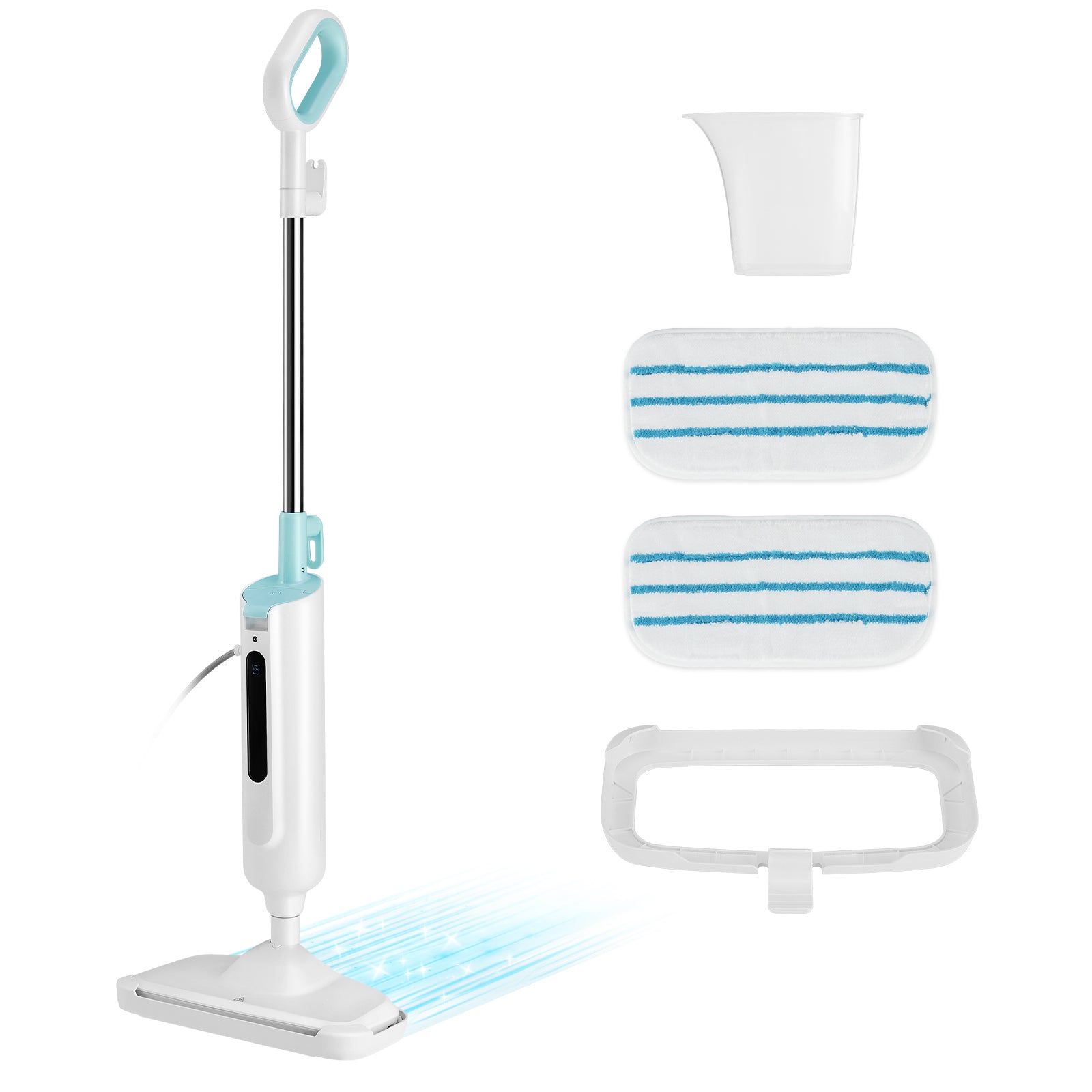 Advanced Steam Mop: Lightweight, Powerful Floor Steamer Cleaner with Optimal Performance and Easy Maneuverability