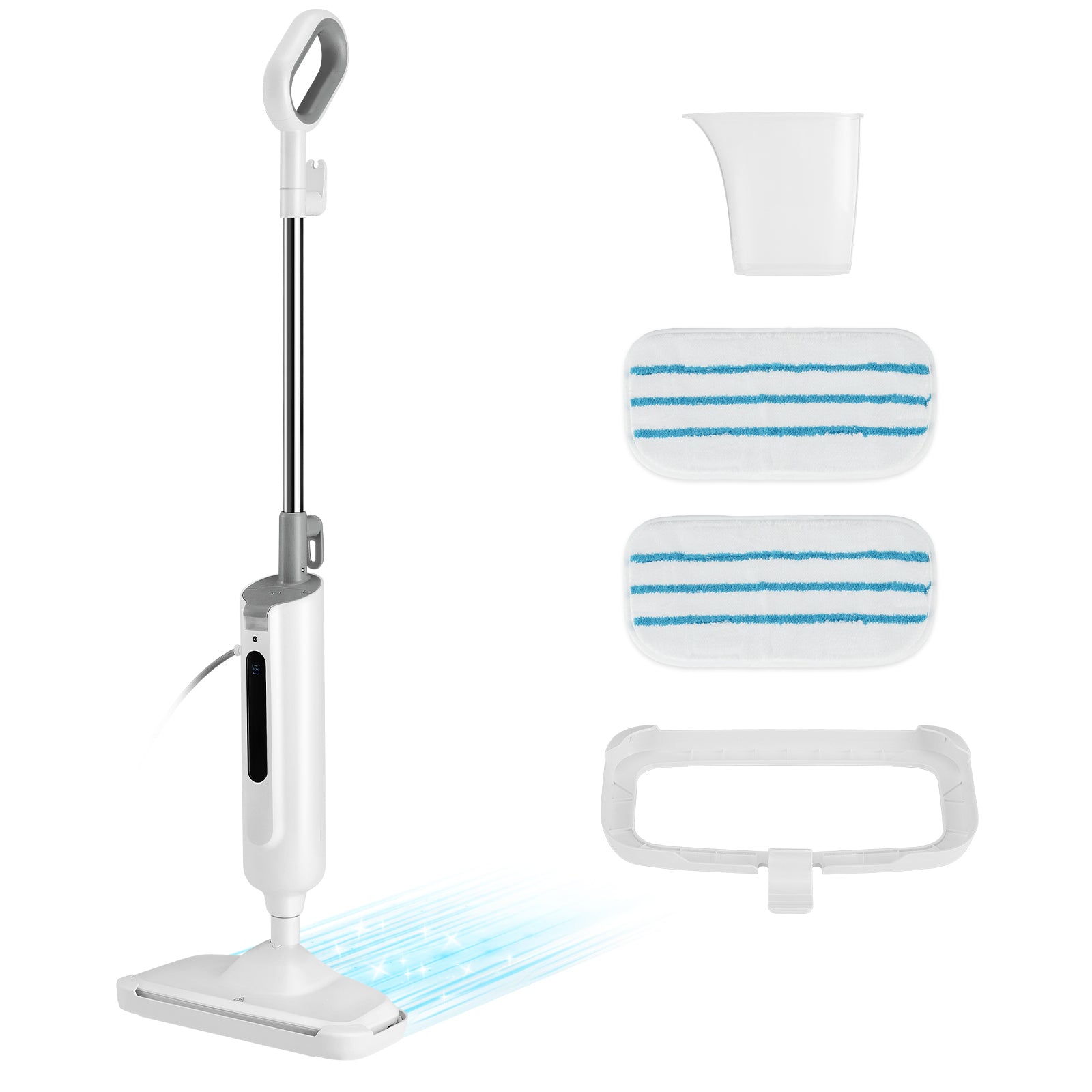 Advanced Steam Mop: Lightweight, Powerful Floor Steamer Cleaner with Optimal Performance and Easy Maneuverability