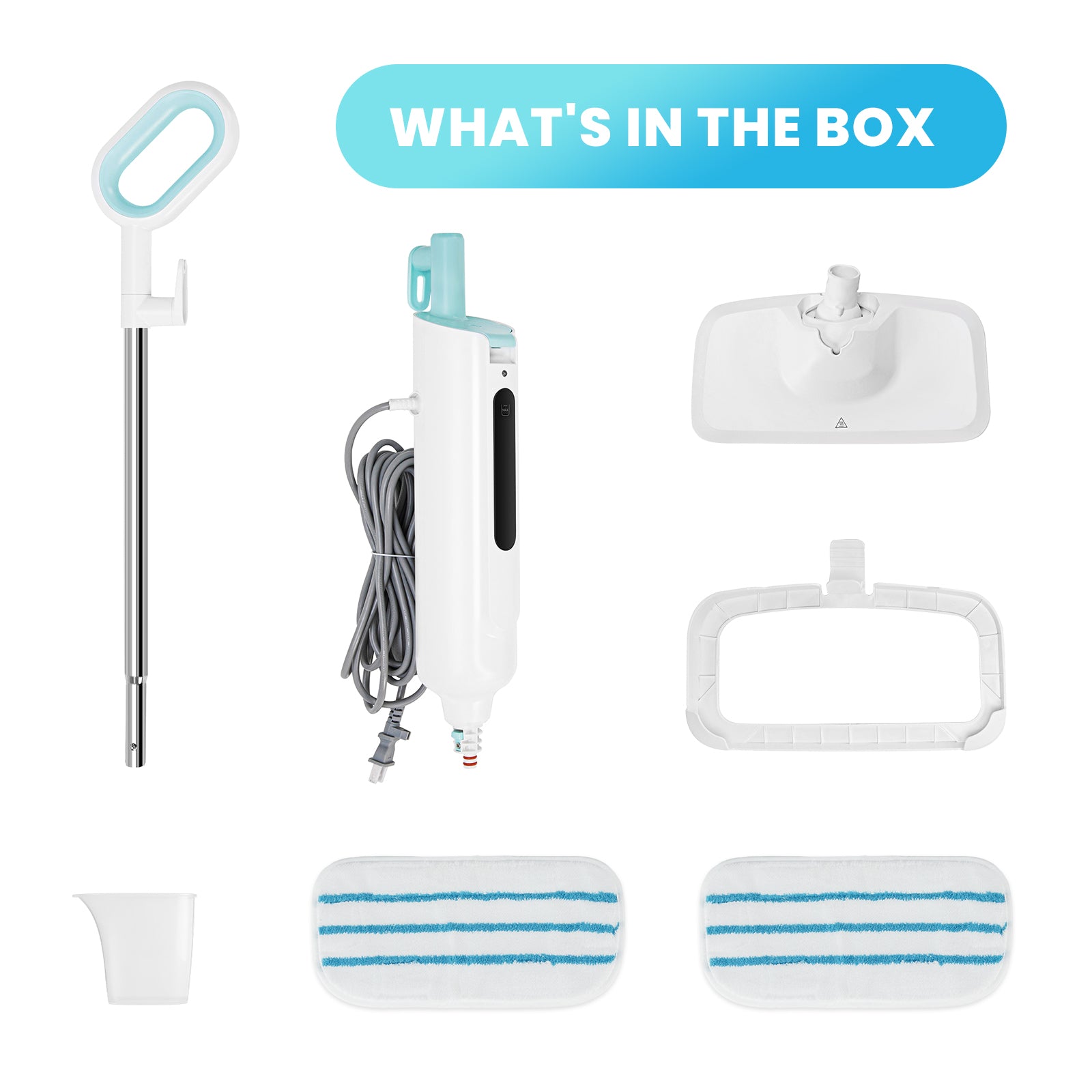Advanced Steam Mop: Lightweight, Powerful Floor Steamer Cleaner with Optimal Performance and Easy Maneuverability