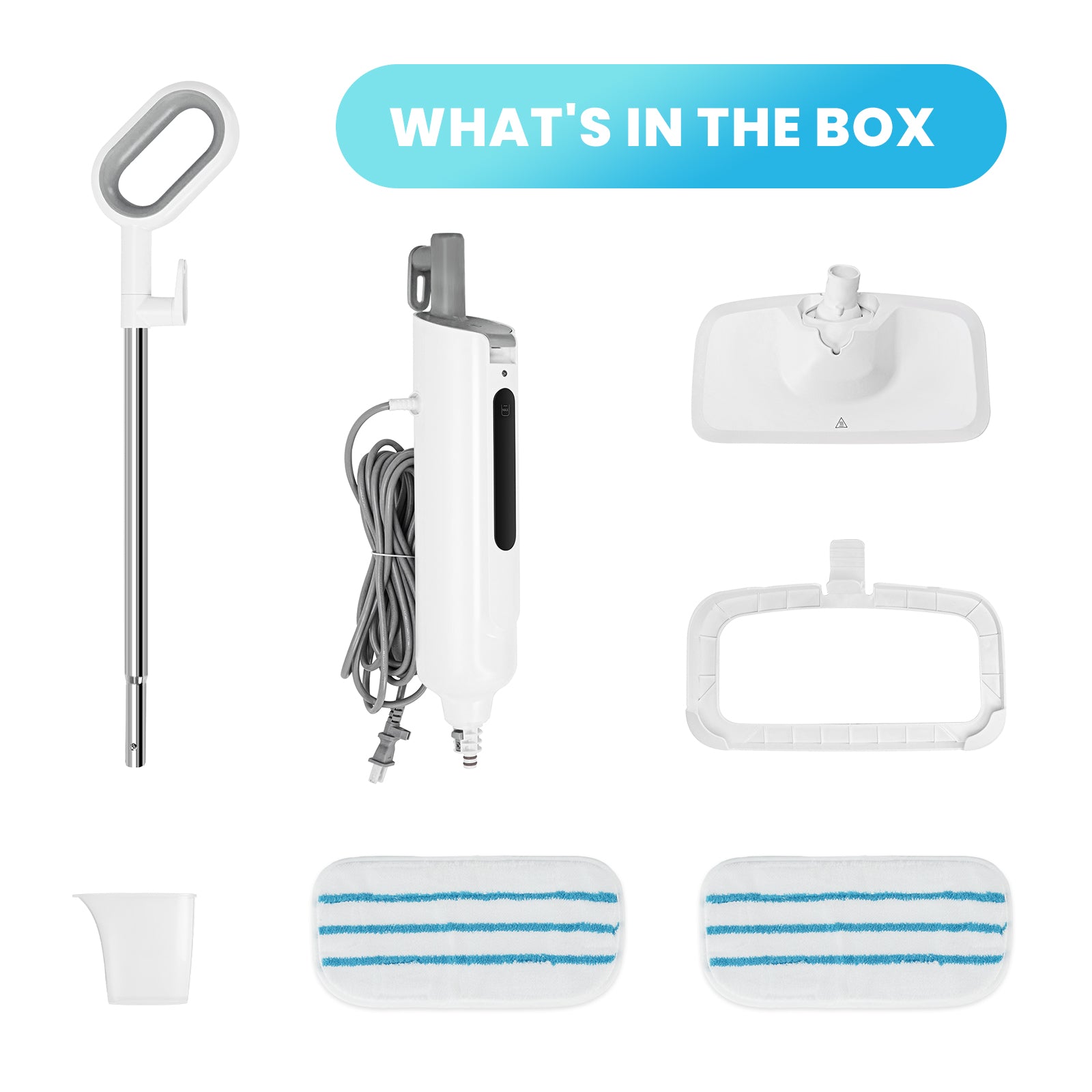 Advanced Steam Mop: Lightweight, Powerful Floor Steamer Cleaner with Optimal Performance and Easy Maneuverability