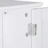 EDX 2-Door 23" Bathroom Storage Cabinet - Stylish Wall-Mounted Organizer with Adjustable Shelves for Bathroom Essentials