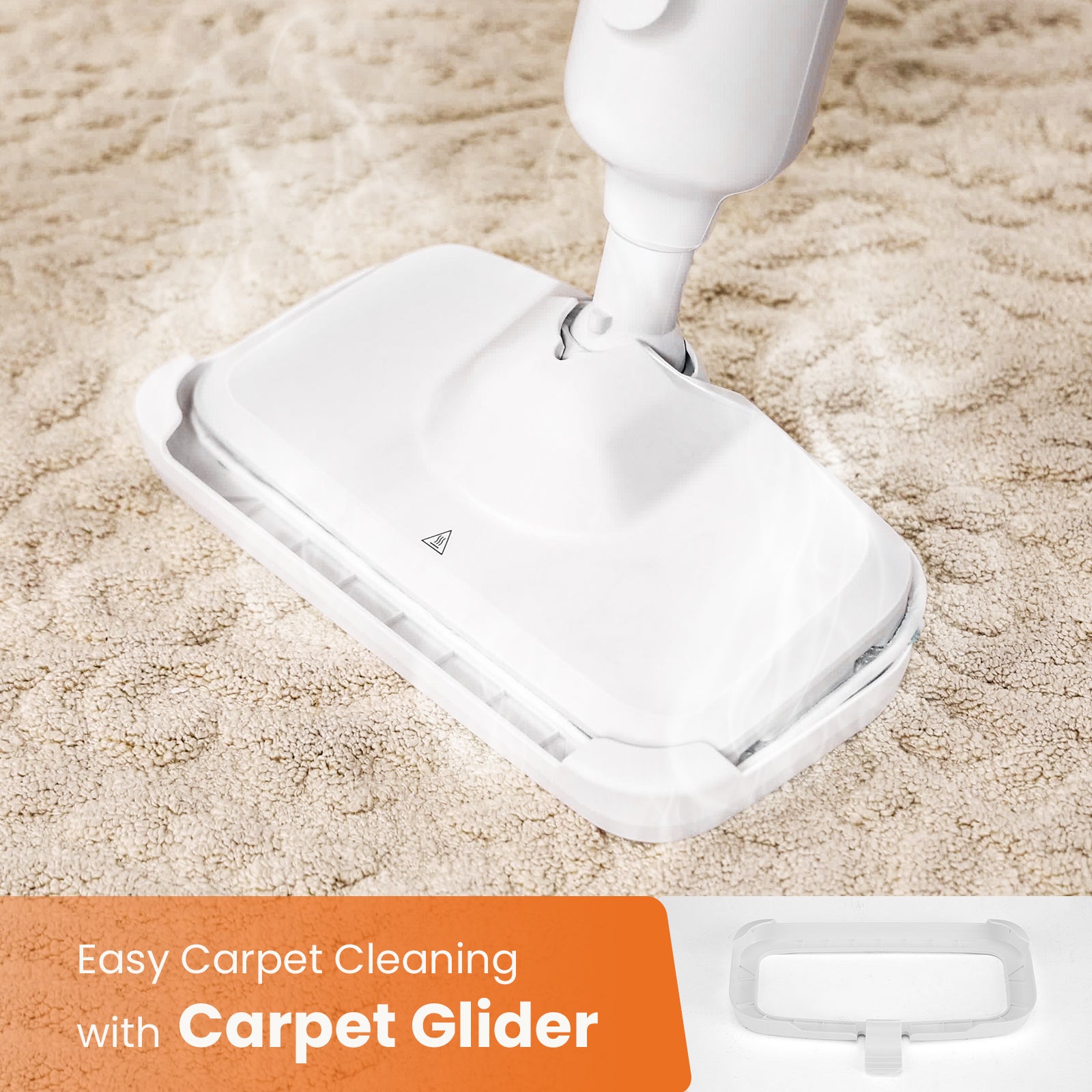 edx Steam Mop for Hardwood Floors and Tile, Electric Mops Floor Cleaner Machine