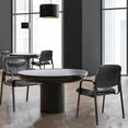 edx Guest Chairs Set of 2, Reception Chair with Fixed PU Leather Padded Armrests for Office Waiting Room, Black, 2 Pack