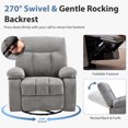 EDX Manual Swivel Chair with Vibration and Heating Function