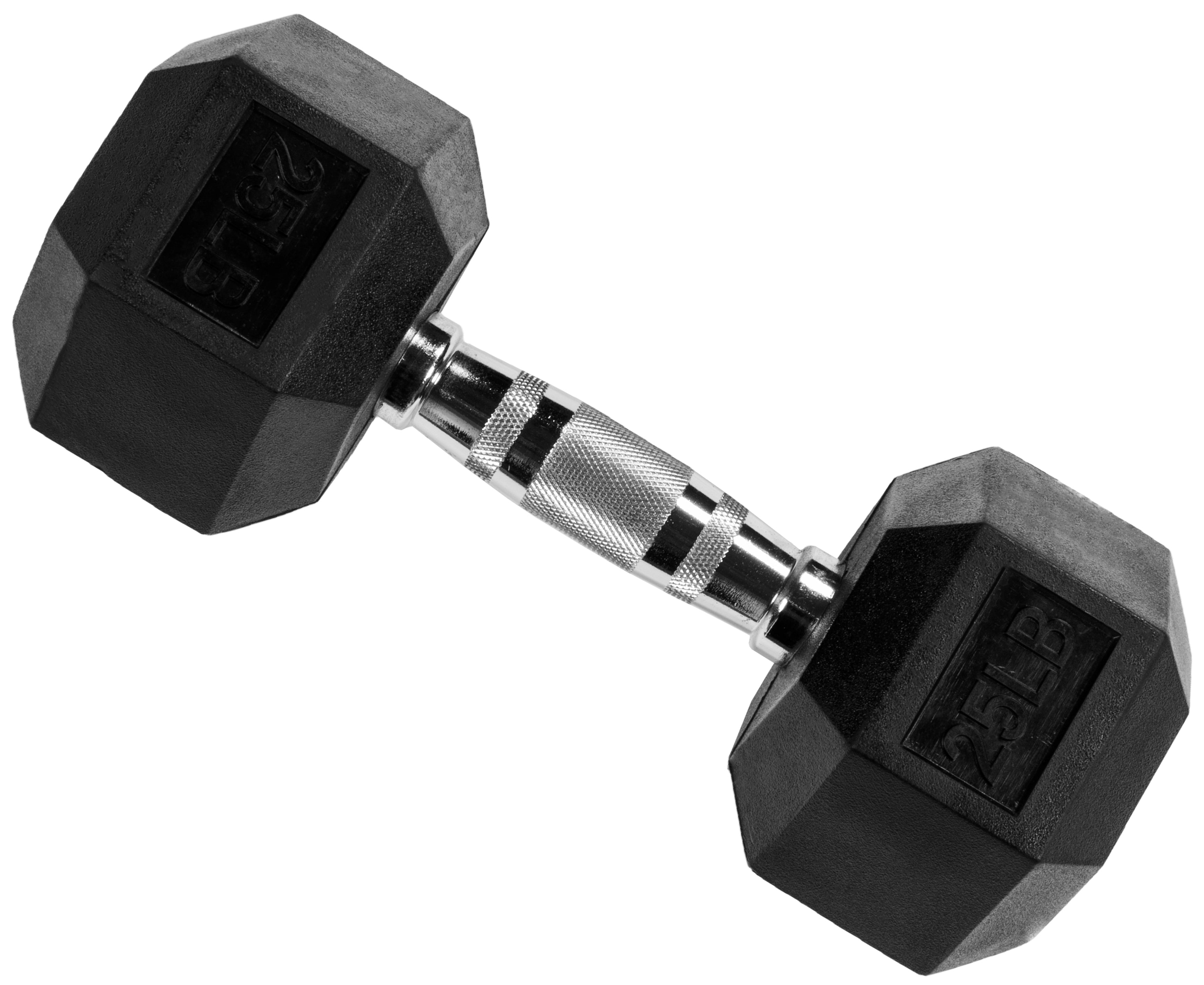 EDX 2Pcs 10 LB Rubber Hex Dumbbell – Anti-Roll Grip for Strength Training, Home Gym & Full-Body Workouts
