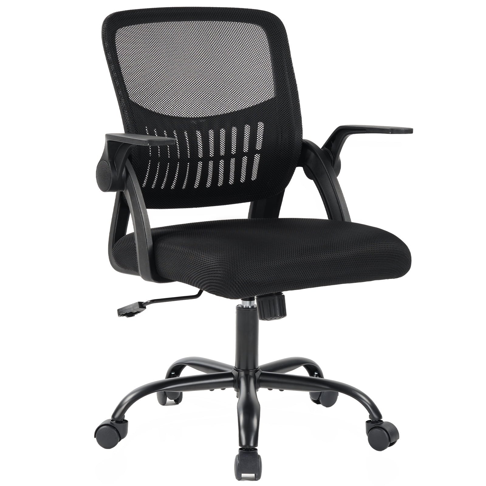 EDX Desk Chair with Ergonomic Lumbar Support, Removable Footrest - 250lbs Capacity, Suitable for Home, Office, Bedroom