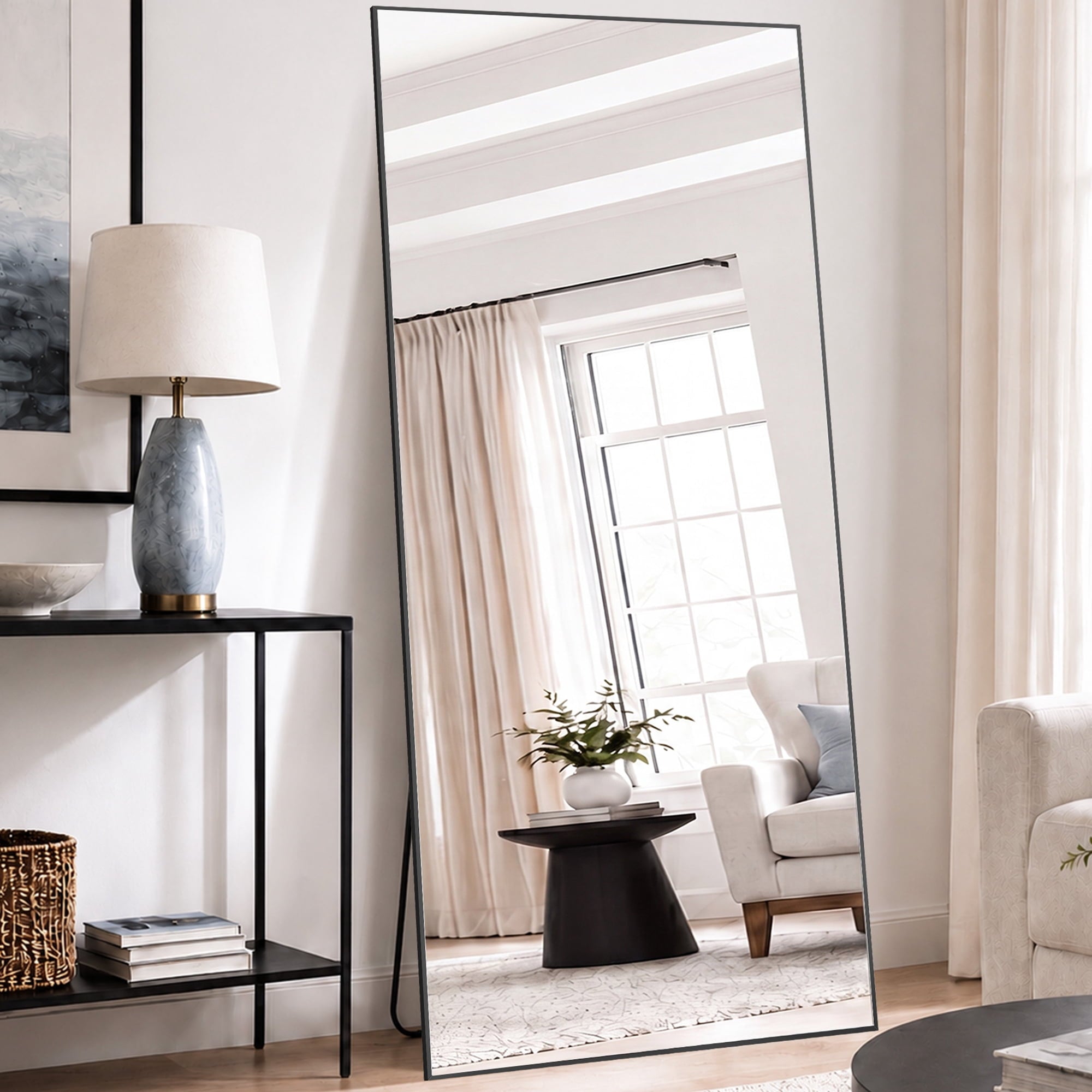 EDX Full Length Mirror 78"x38" Full Body Mirror Free Standing Wall Mounted Leaning Hanging Floor Mirrors