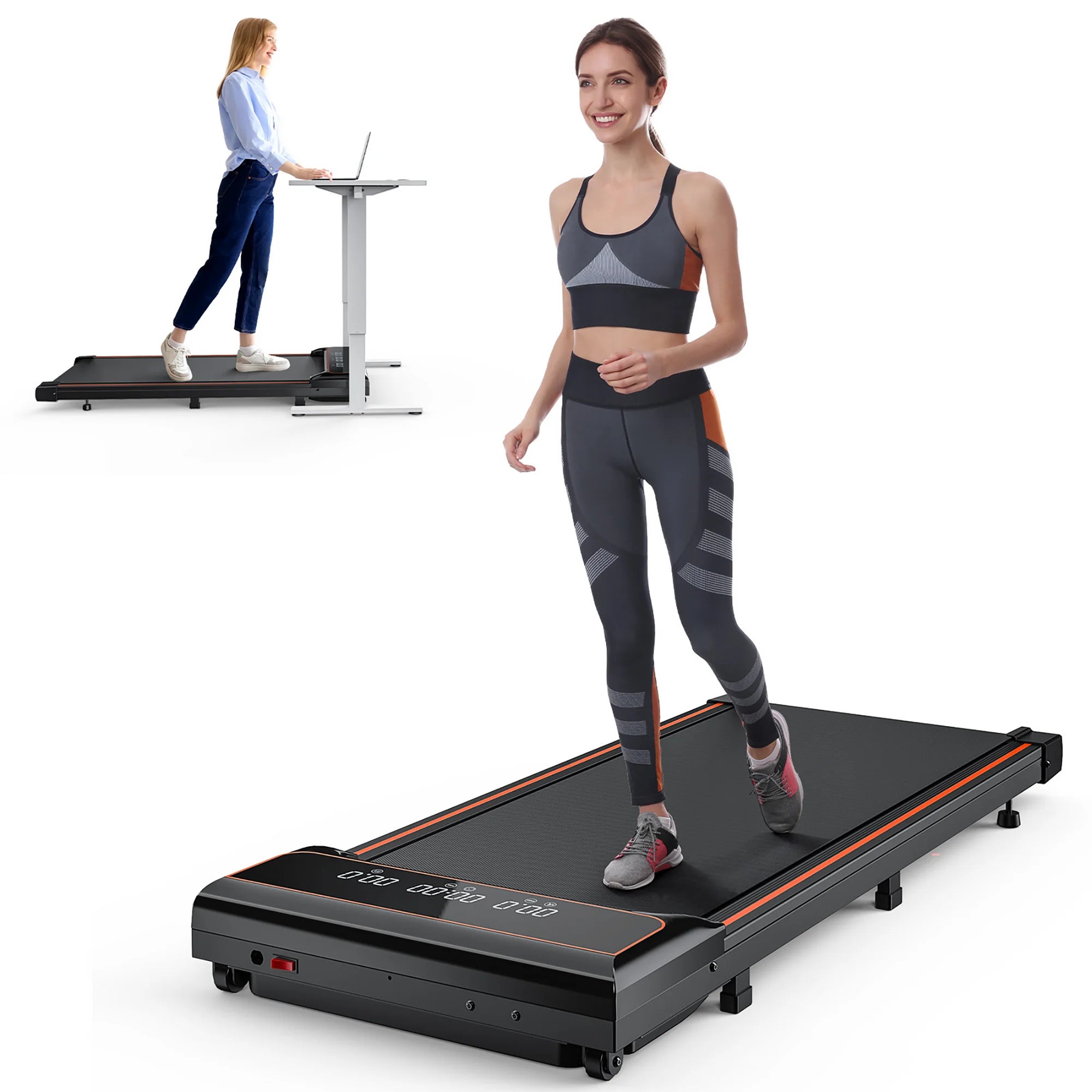 edx Walking Pad,Under Desk Treadmills for Home,Compact & Portable Walking Pad Treadmill