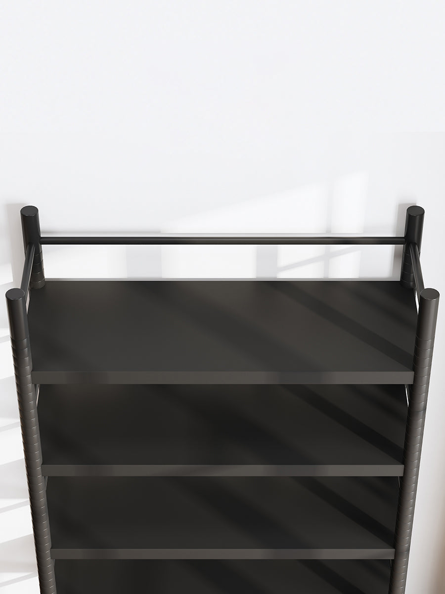 edx Home Steel Bookcase Storage Shelf