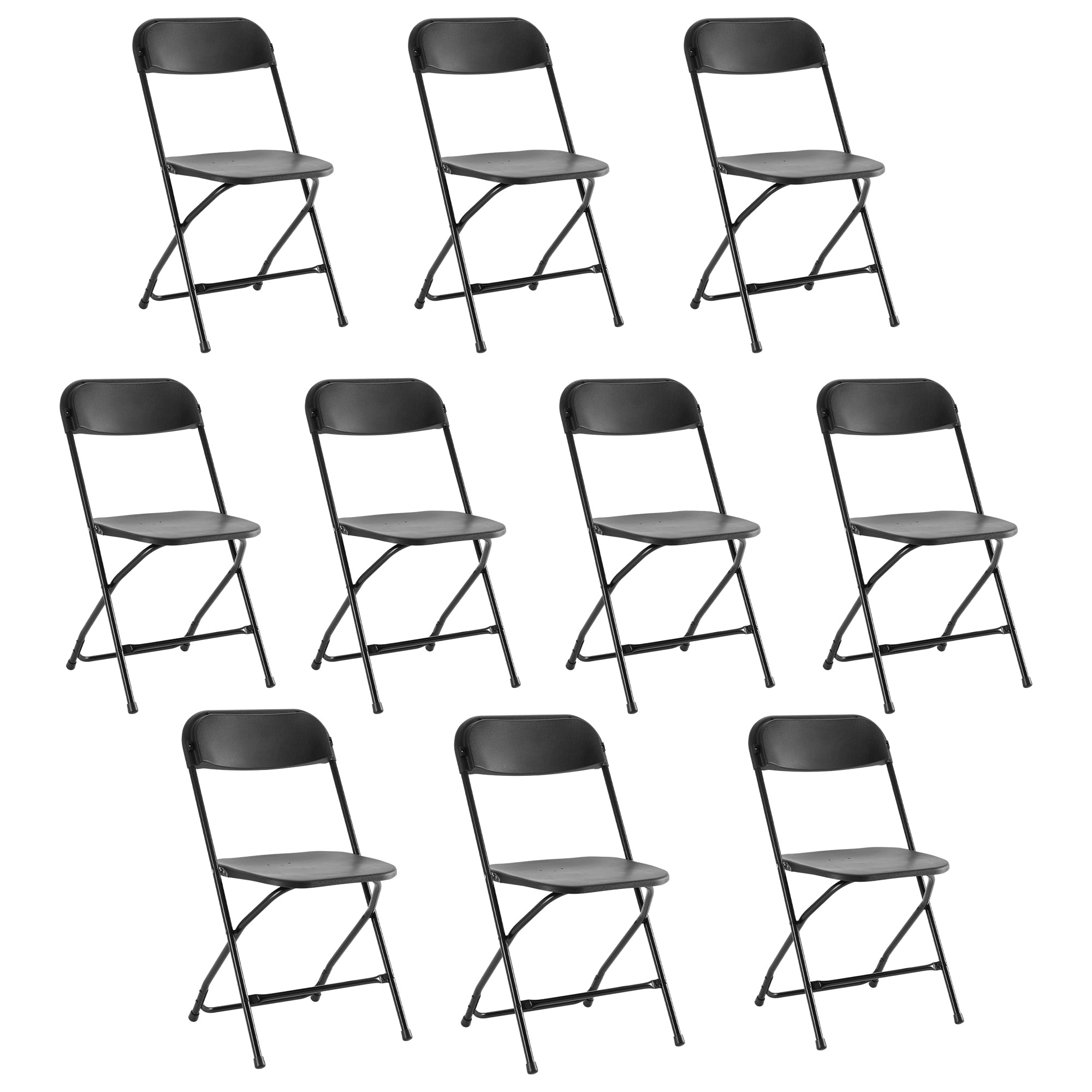 Folding Chair, Indoor Outdoor Portable, Stackable for Events, Offices, Weddings, Picnics and Restaurants