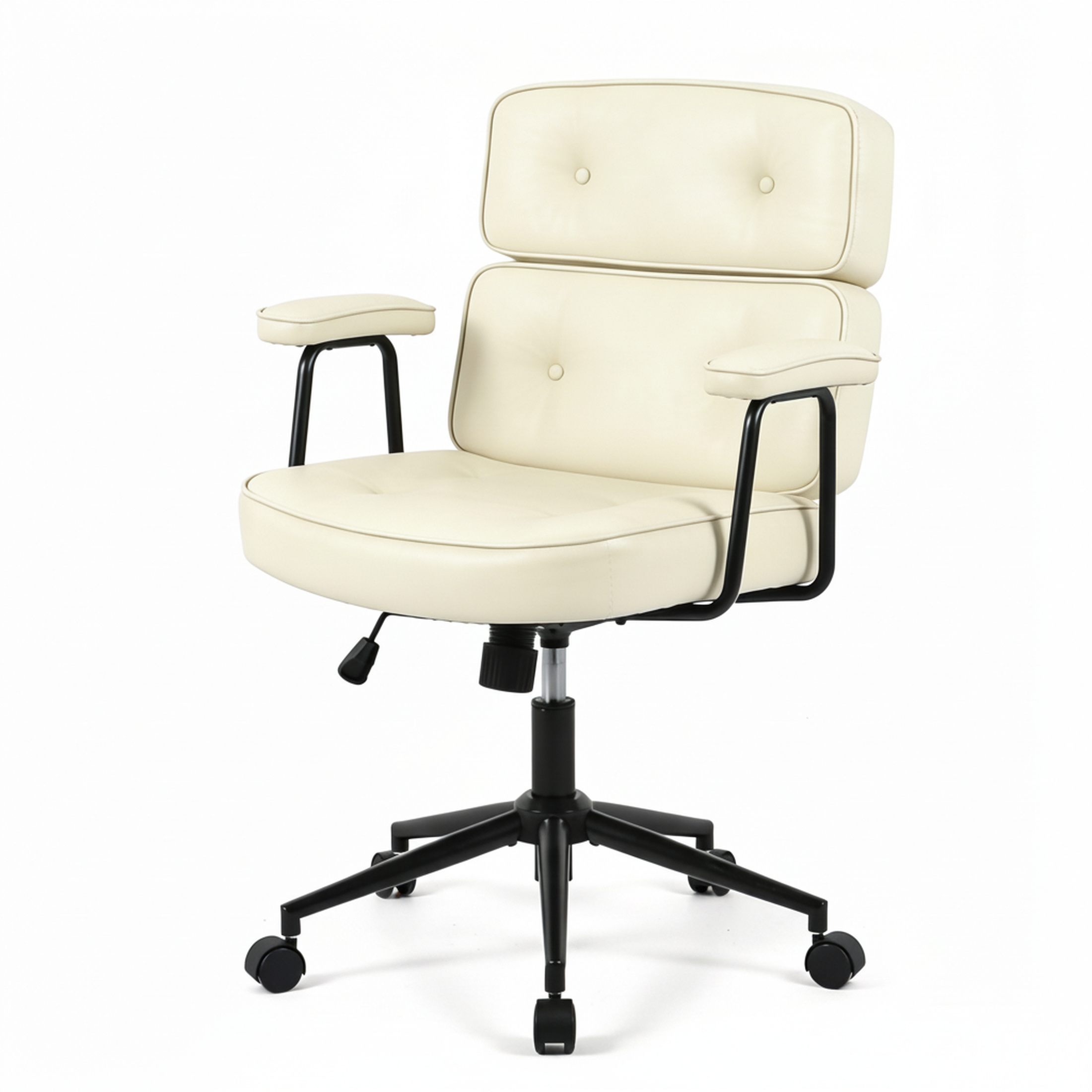 EDX Home Office Desk Chair Ergonomic Computer Chair with Lumbar Support Adjustable Height Rolling Swivel Executive Task Armrests Chair