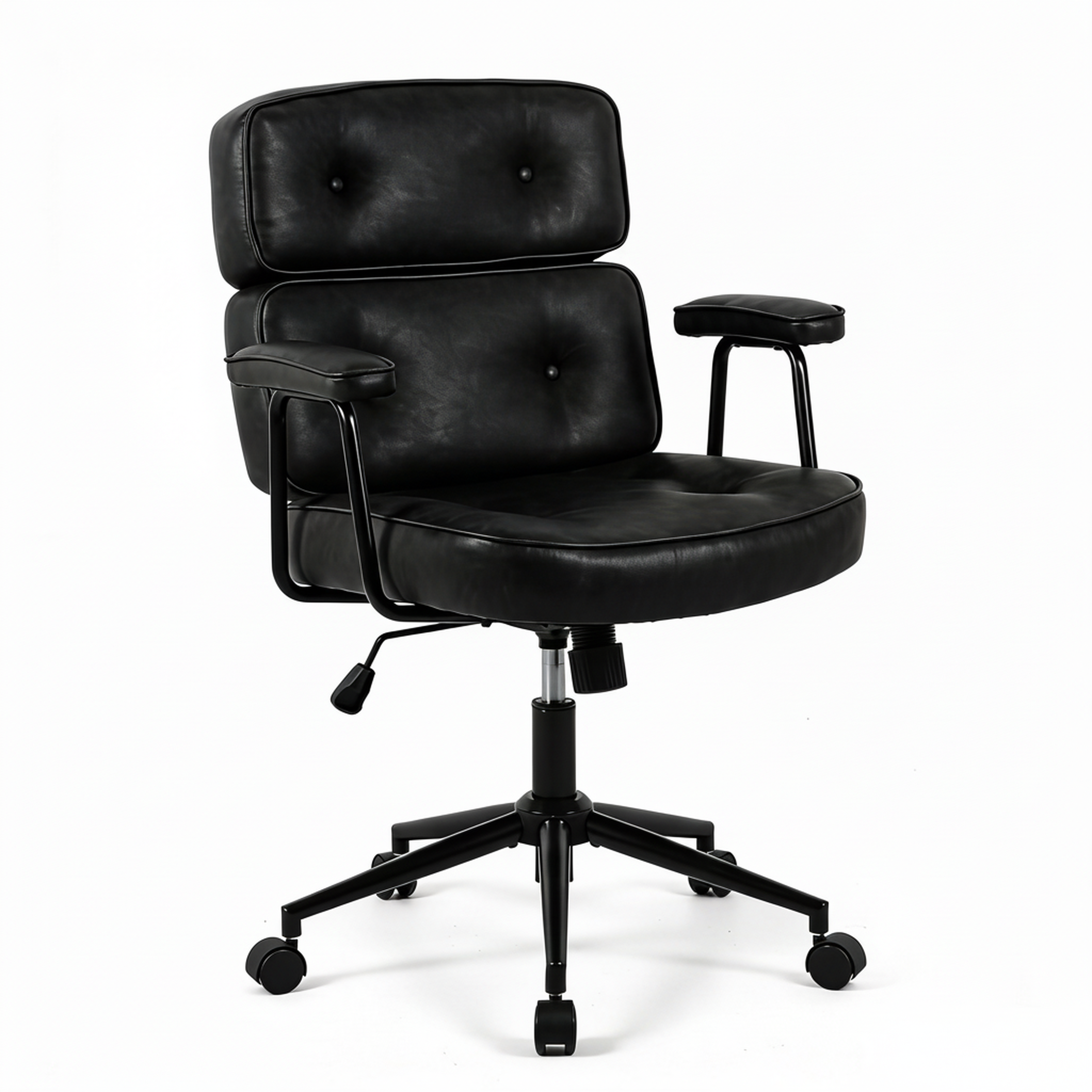 EDX Home Office Desk Chair Ergonomic Computer Chair with Lumbar Support Adjustable Height Rolling Swivel Executive Task Armrests Chair