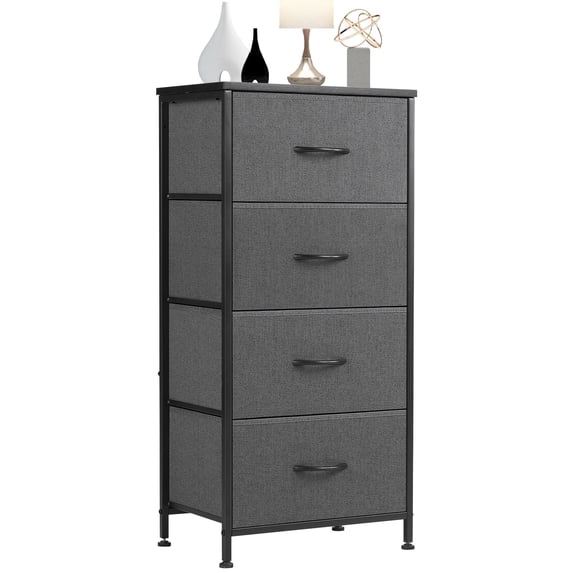 edx Drawer Fabric Dresser for Bedroom, Chest of Drawer Organizer Storage Cabinet for Closet, Entryway