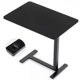 EDX Adjustable Overbed Laptop Desk Bedside Desk With Hidden Wheels for Home, Overbed Desk