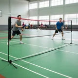 edx Portable Badminton Net Set - 10FT Adjustable Height for Outdoor & Indoor Use, Includes Carry Bag, Easy Setup No Tools Needed