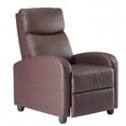 edx Adjustable Recliner Chair Sofa, Single Sofa with Padded Seat, Home Theater Seating for Living Room