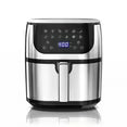 edx Air Fryer, Extra-Large 8.5 QT Family Size, One-Touch Digital Presets, Non-Stick Cooking Basket & Dishwasher-Safe Parts