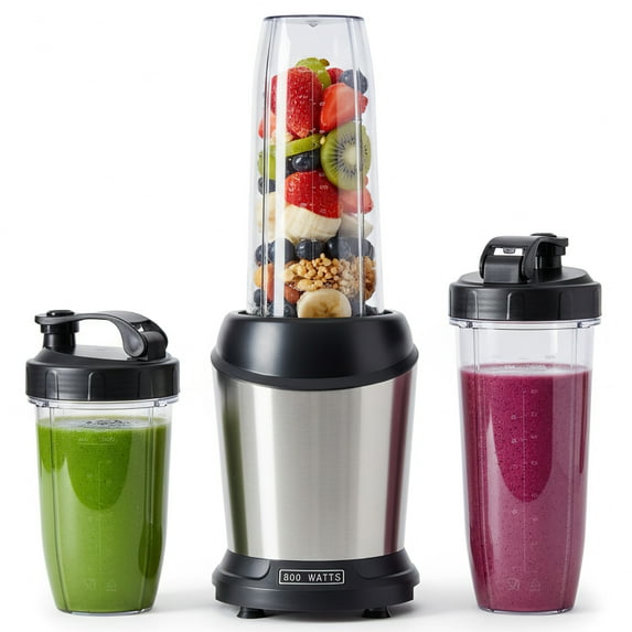 edx Blender, Personal Kitchen Blender, Ideal for Juice Making and Crushing Ice