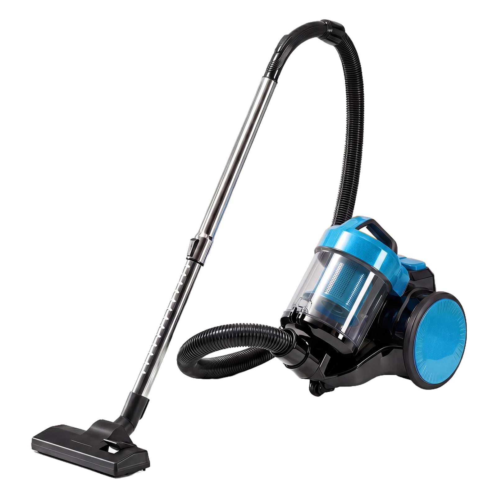 edx Canister Vacuum Cleaner, 1000W Bagless Vacuum Cleaners, 16Kpa Suction with 1.8L Dust Cup for Hard Floors, Carpet