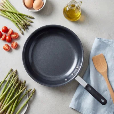 edx Ceramic Nonstick Frying Pan, 10-Inch Egg Pan, Aluminum Pans with Stainless Steel Base, Nonstick Pan Skillet, Oven & Dishwasher Safe