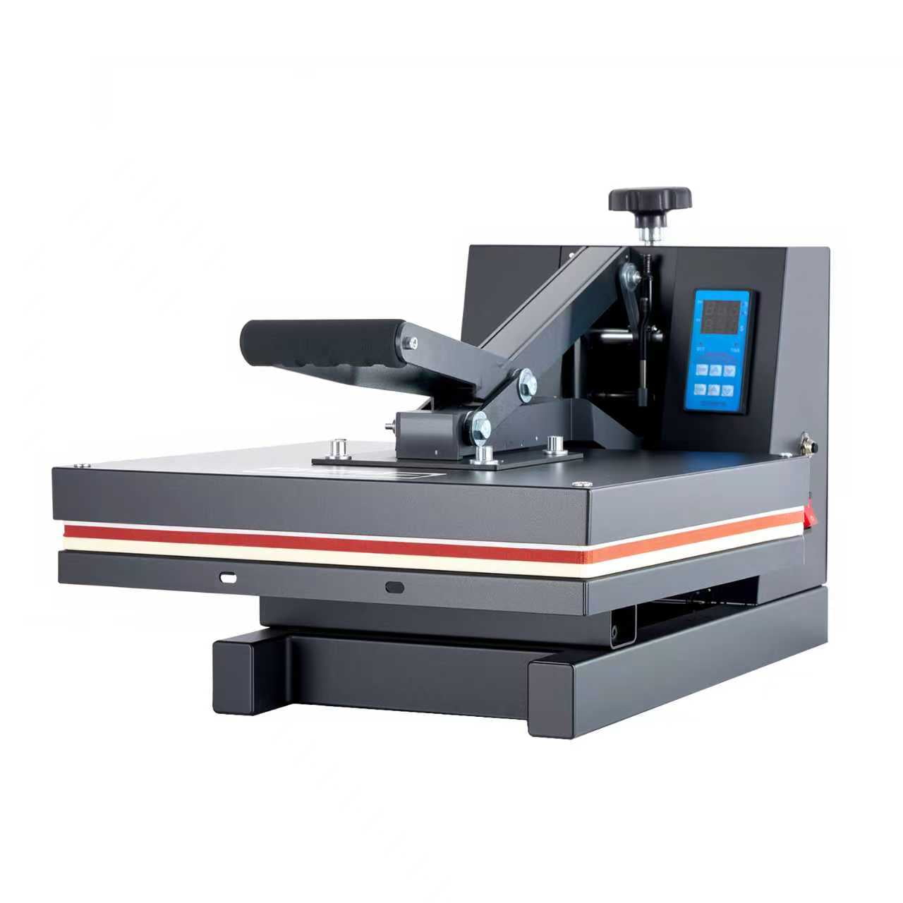 edx Heat Transfer Press, 1200W Power, 15x15-inch T-shirt Heat Transfer Equipment, Featuring LCD Display and Memory Mode