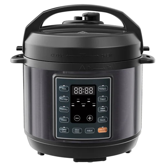 edx 3 Quart Electric pressure cooker,Multi-Function Features Stainless Steel Pot with 8 Functional Modes & Programmable Timer