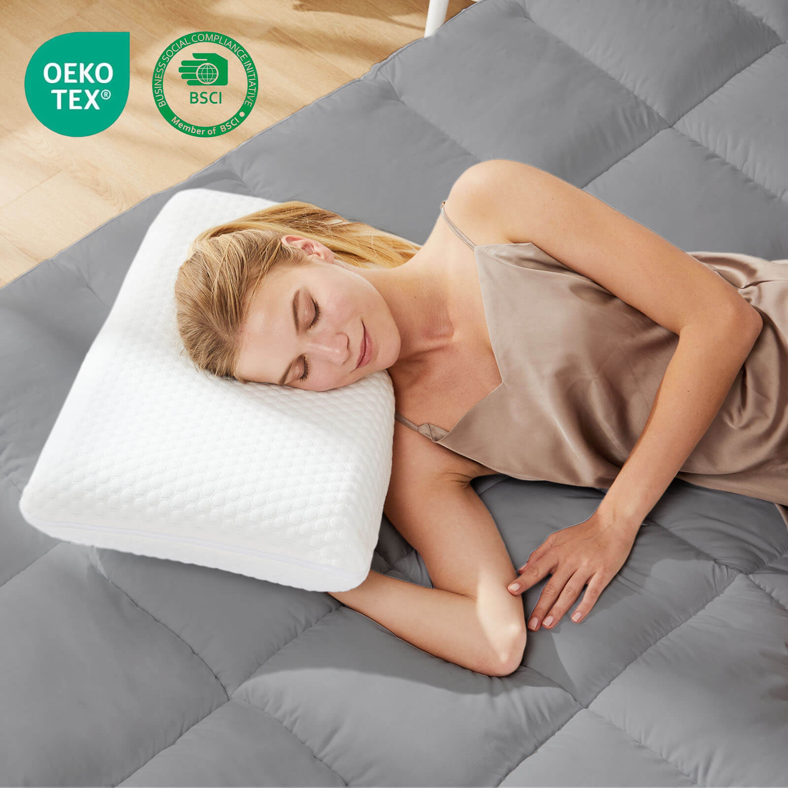 edx Memory Foam Pillow Premium Bed Pillows