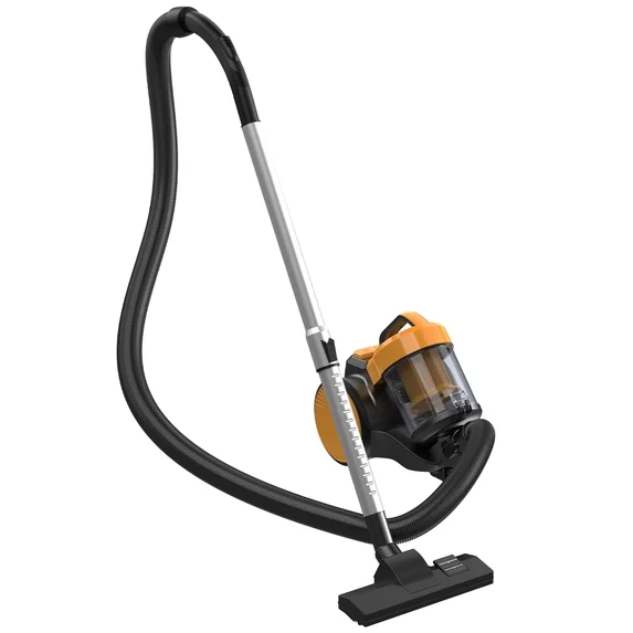 edx Canister Vacuum Cleaner, 1000W Bagless Vacuum Cleaners, 16Kpa Suction with 1.8L Dust Cup for Hard Floors, Carpet