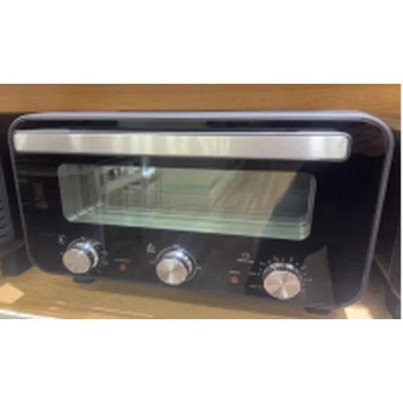 EDX 15L 1700W Stainless Steel Pizza Oven, 80-400°C Mechanical Control