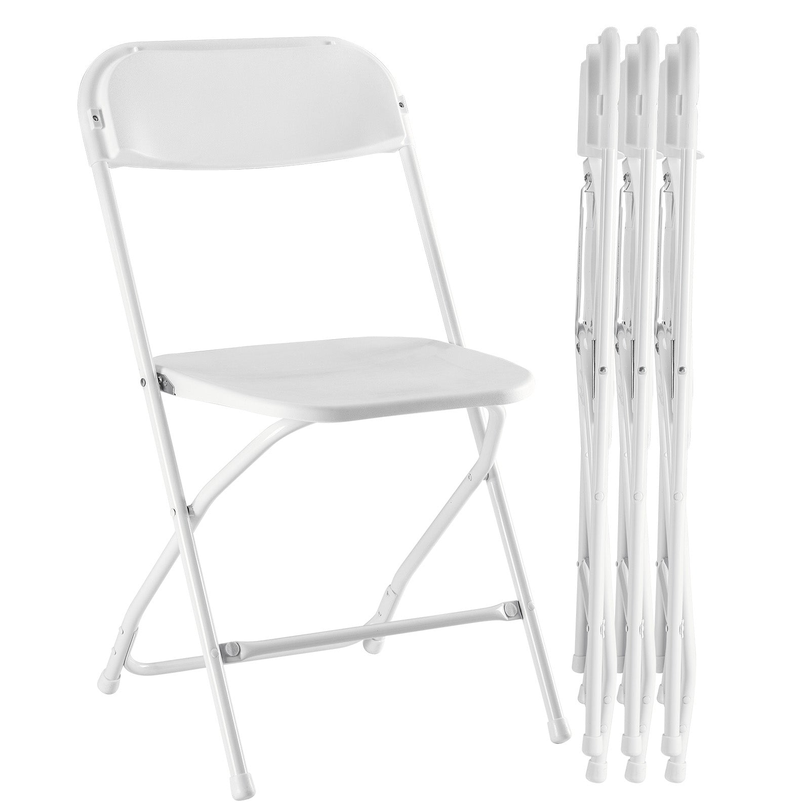 Folding Chair, Indoor Outdoor Portable, Stackable for Events, Offices, Weddings, Picnics and Restaurants