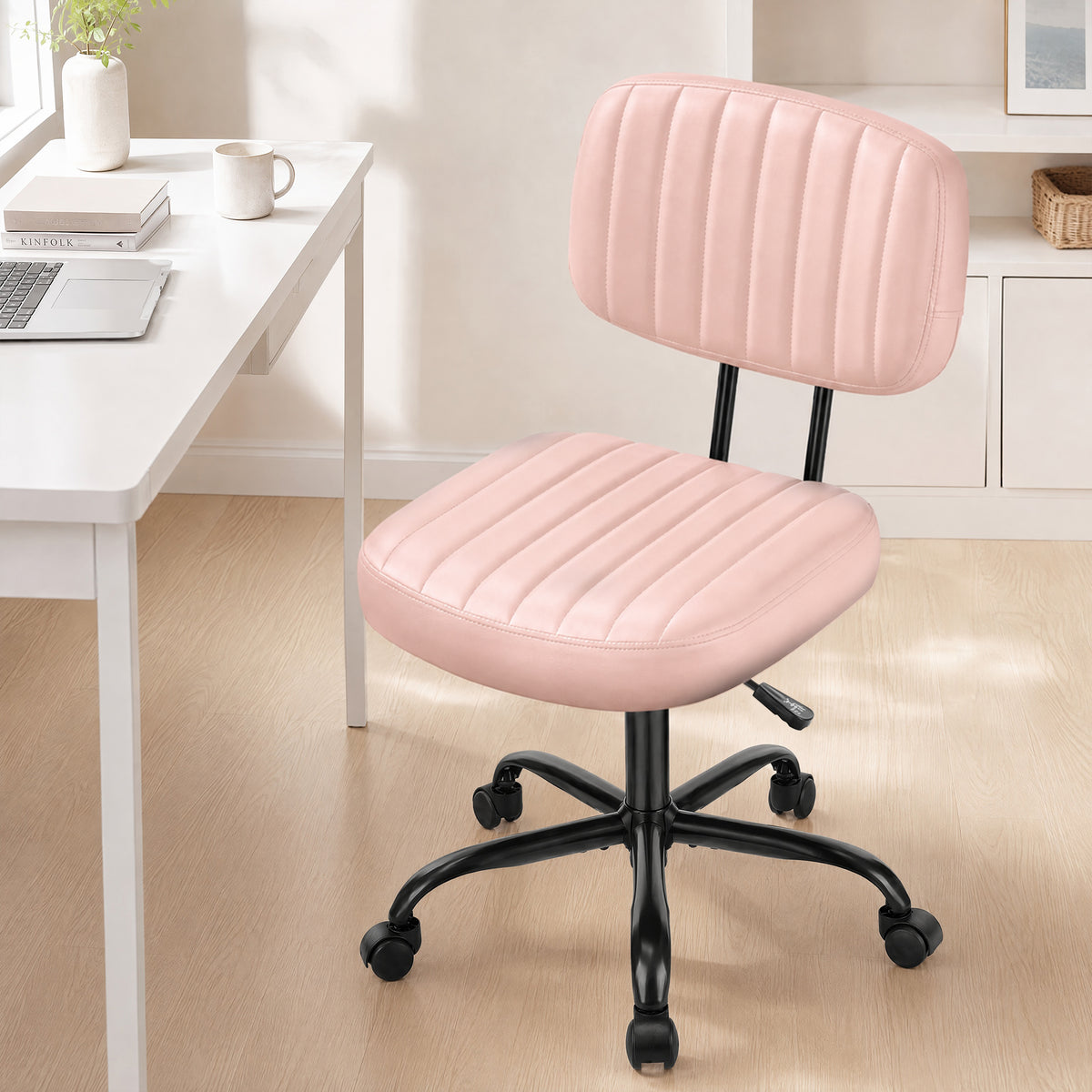 edx Adjustable Height 360° Rolling Swivel Computer Task Chair without Arm