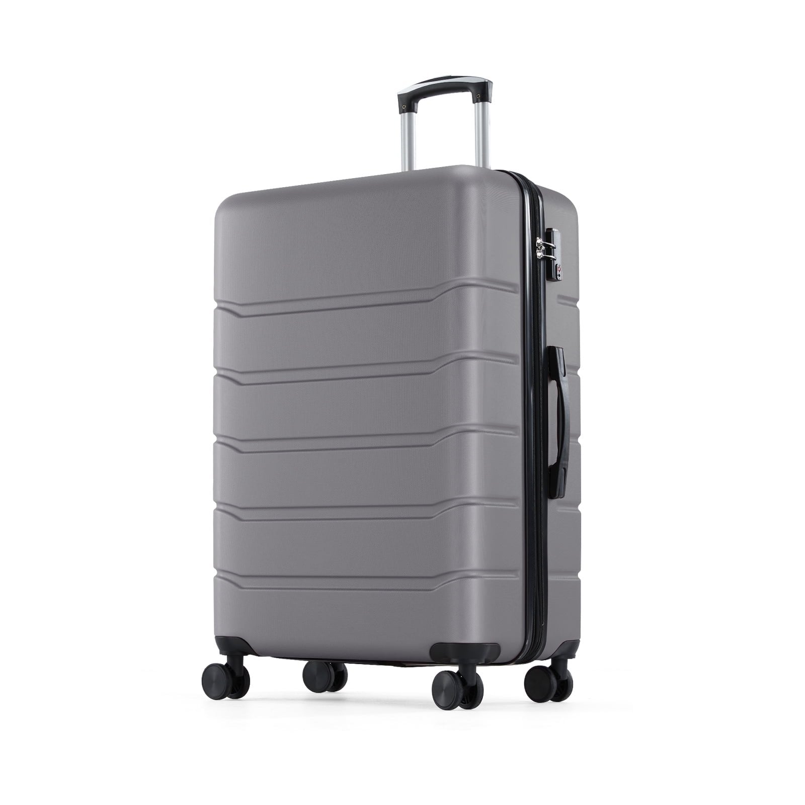 edx Hardside Carry on Luggage with Spinner Wheels, Hard Shell ABS Suitcase, Lightweight Expandable Rolling Luggage