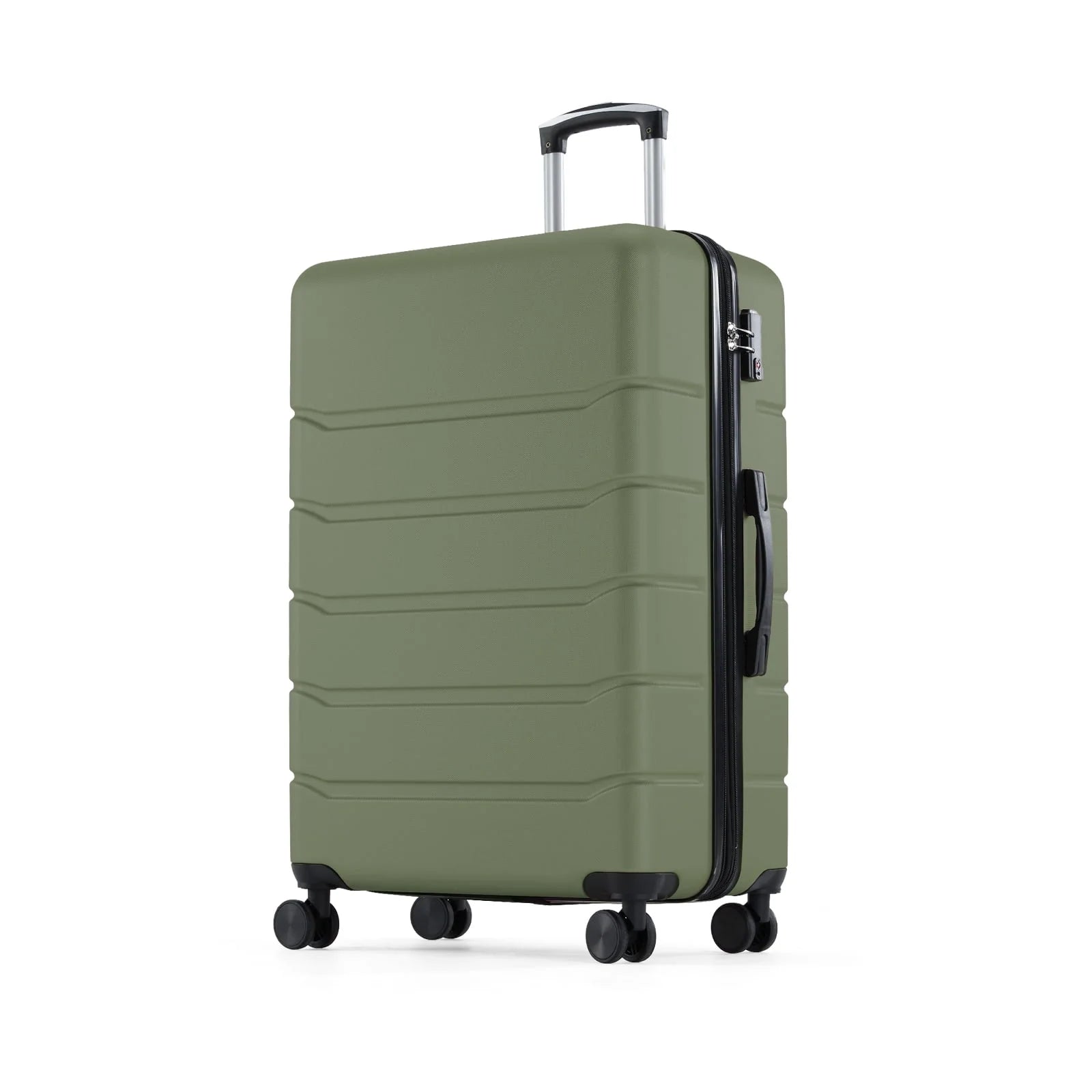 edx Hardside Carry on Luggage with Spinner Wheels, Hard Shell ABS Suitcase, Lightweight Expandable Rolling Luggage