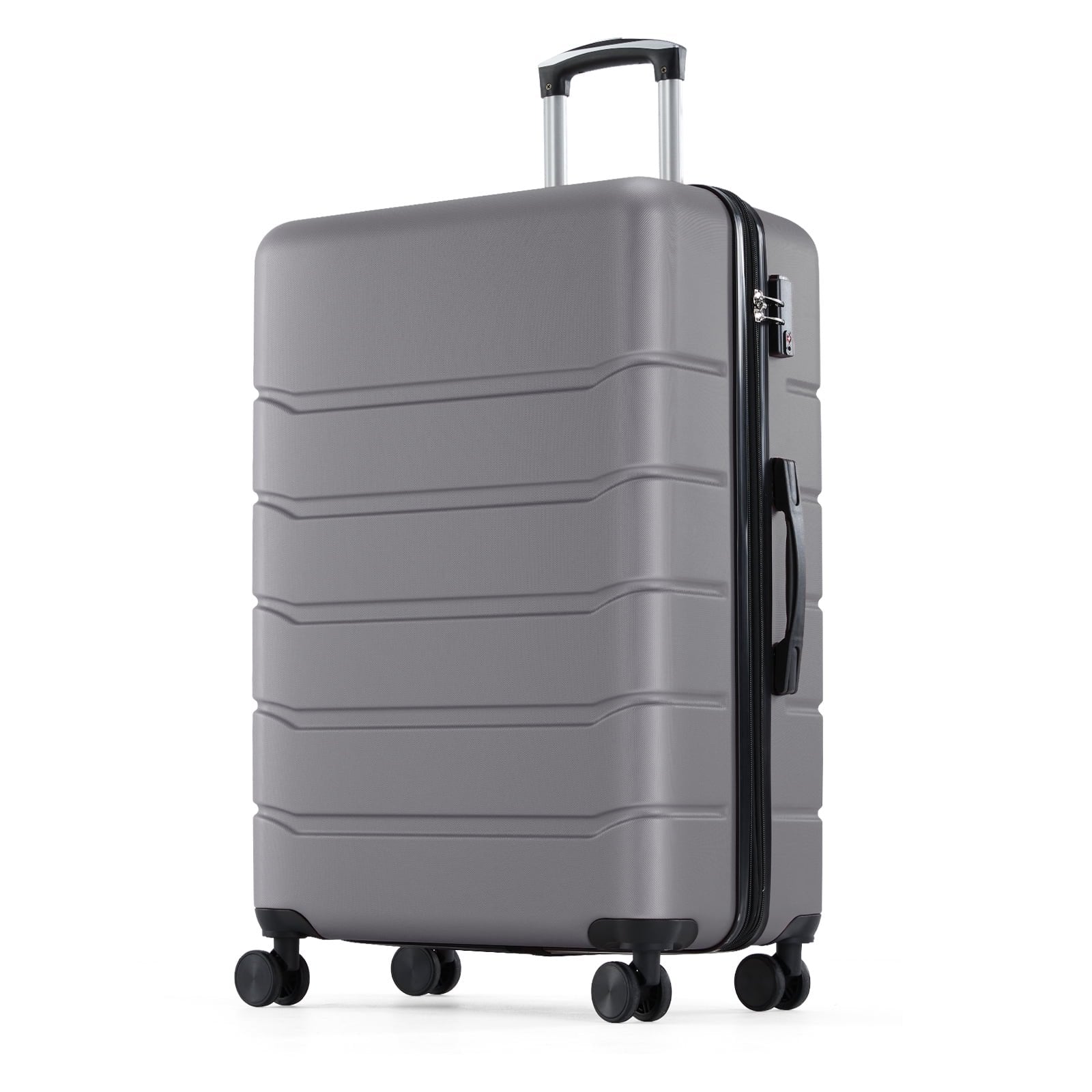 edx Hardside Carry on Luggage with Spinner Wheels, Hard Shell ABS Suitcase, Lightweight Expandable Rolling Luggage