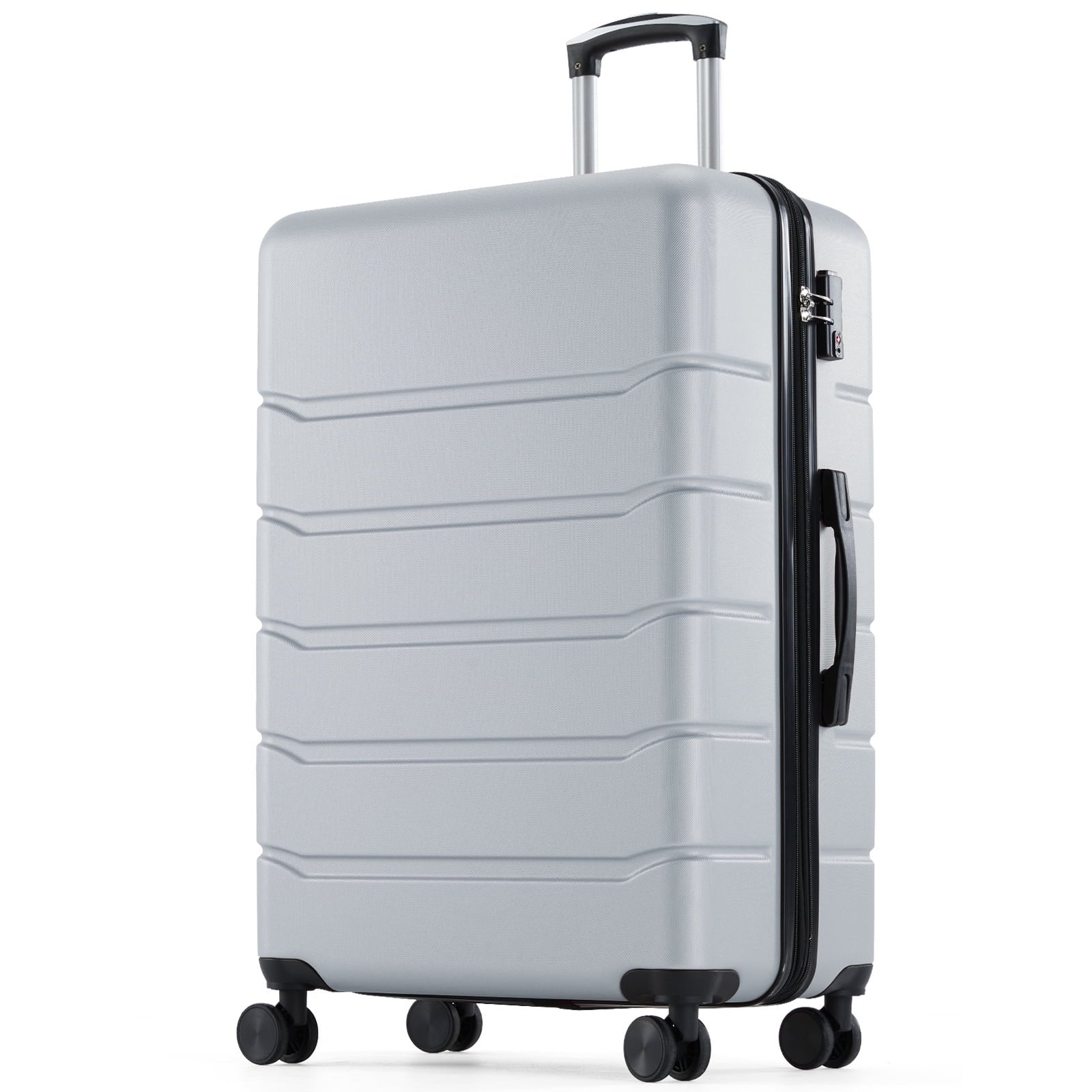 edx Hardside Carry on Luggage with Spinner Wheels, Hard Shell ABS Suitcase, Lightweight Expandable Rolling Luggage