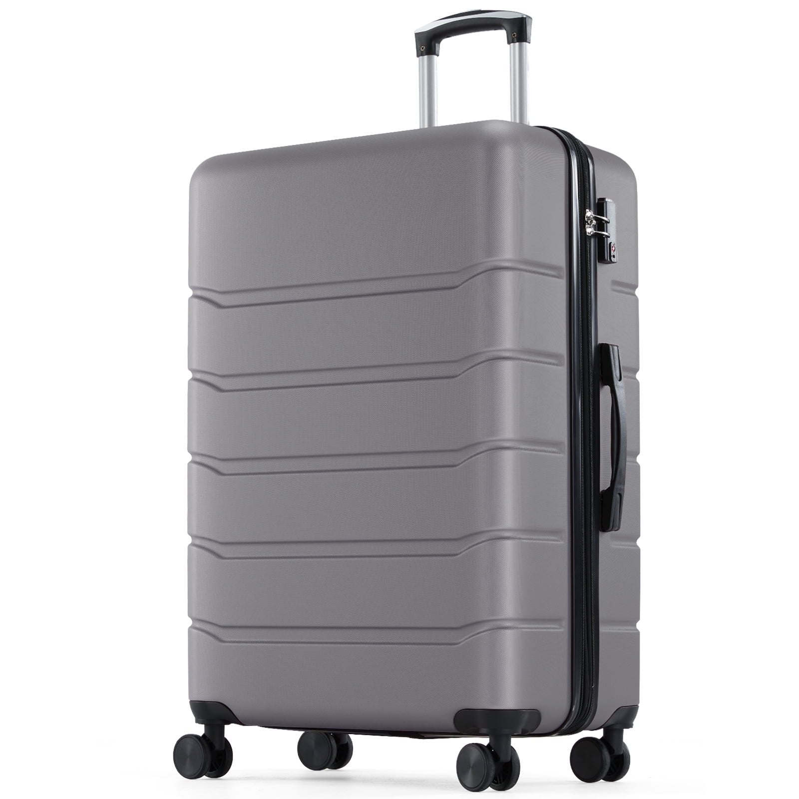 edx Hardside Carry on Luggage with Spinner Wheels, Hard Shell ABS Suitcase, Lightweight Expandable Rolling Luggage